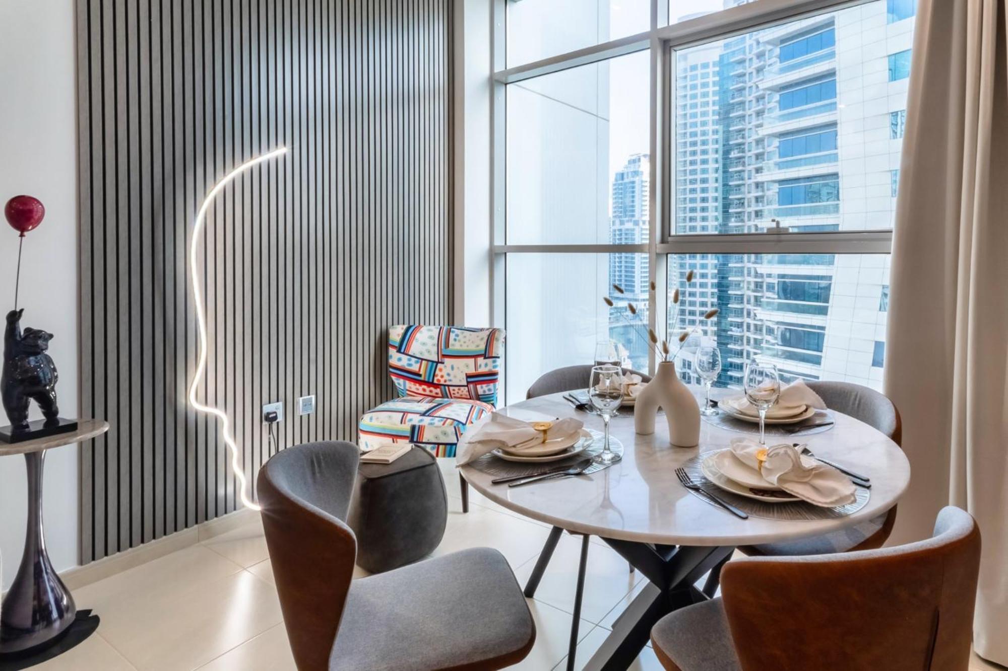 Jbr Beach & Marina Walk I Ain Dubai View I 1 Bdr 外观 照片